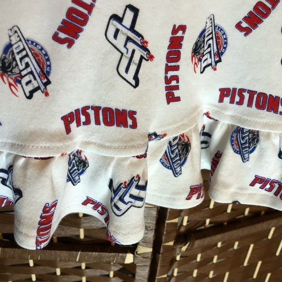 Reebok Toddler Girls Detroit Pistons Long Dress - Picture 9 of 15